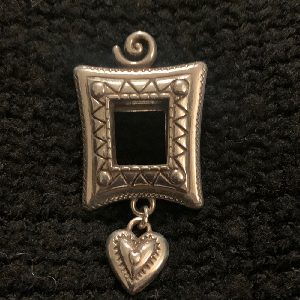 Brighton picture frame vintage brooch